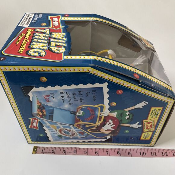 Vintage M&M Candy Dispenser‎ Wild Thing Roller Coaster Collectible 2nd Edition - Picture 7 of 8